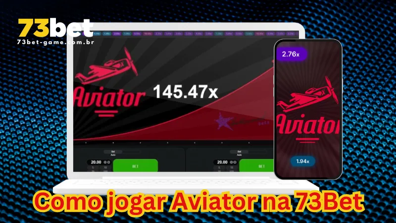 Como jogar Aviator na 73Bet