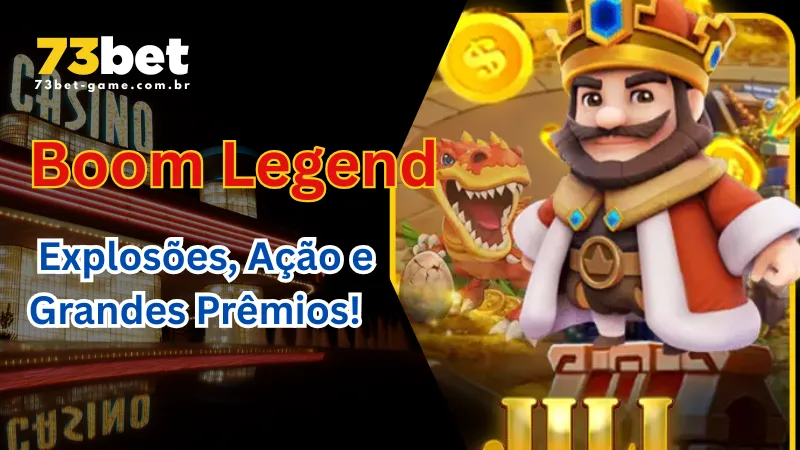 Boom Legend: Aventura Explosiva no 73Bet Casino 1 Boom Legend no 73Bet: Explosões, Ação e Grandes Prêmios!